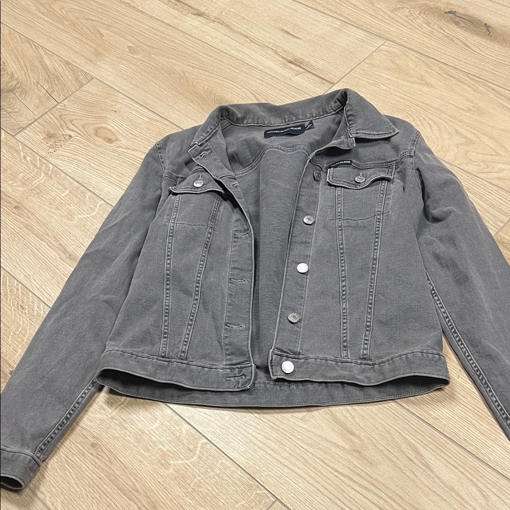 Calvin Klein Charcoal Jean Jacket